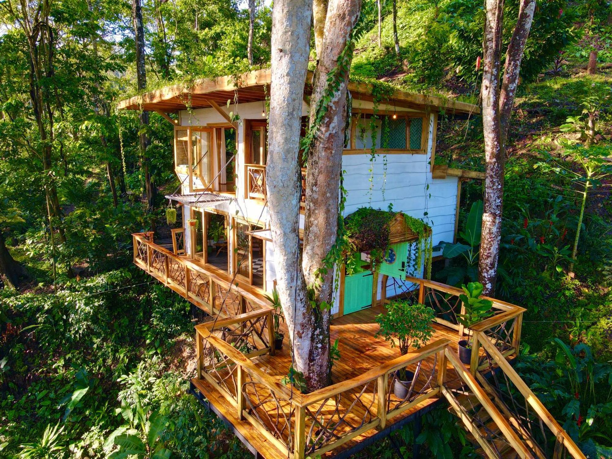 까위따 Jungle Spirit Treehouse 빌라 외부 사진