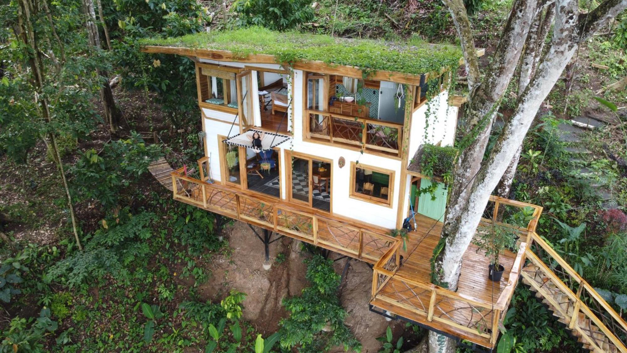 까위따 Jungle Spirit Treehouse 빌라 외부 사진